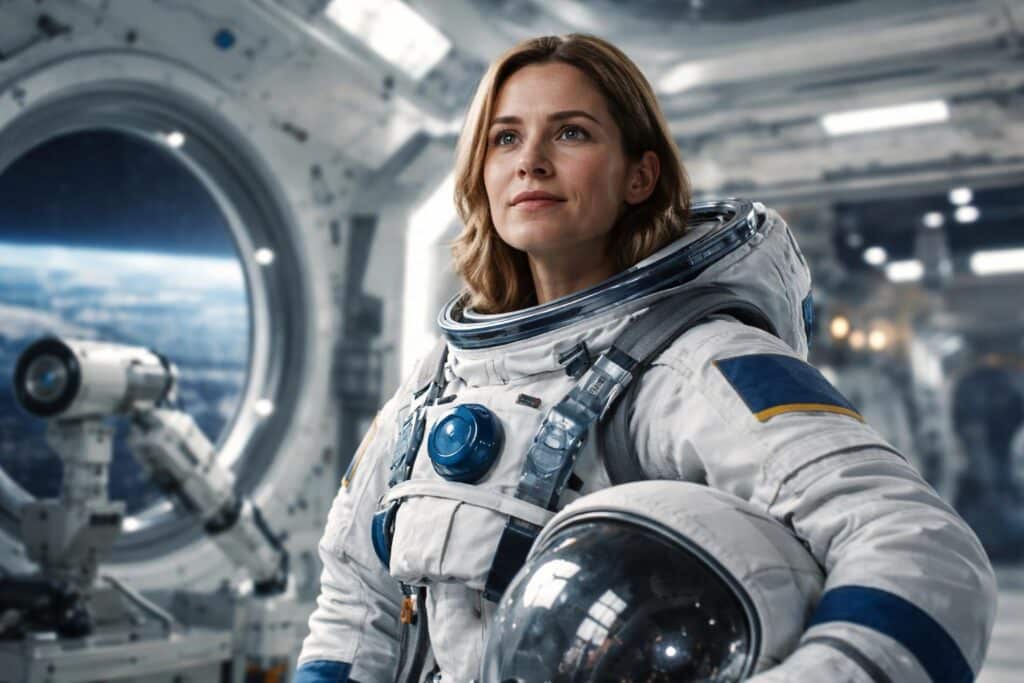 Astronautin aus Klagenfurt