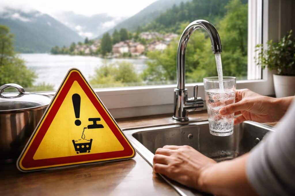 Trinkwasser in Döbriach verunreinigt