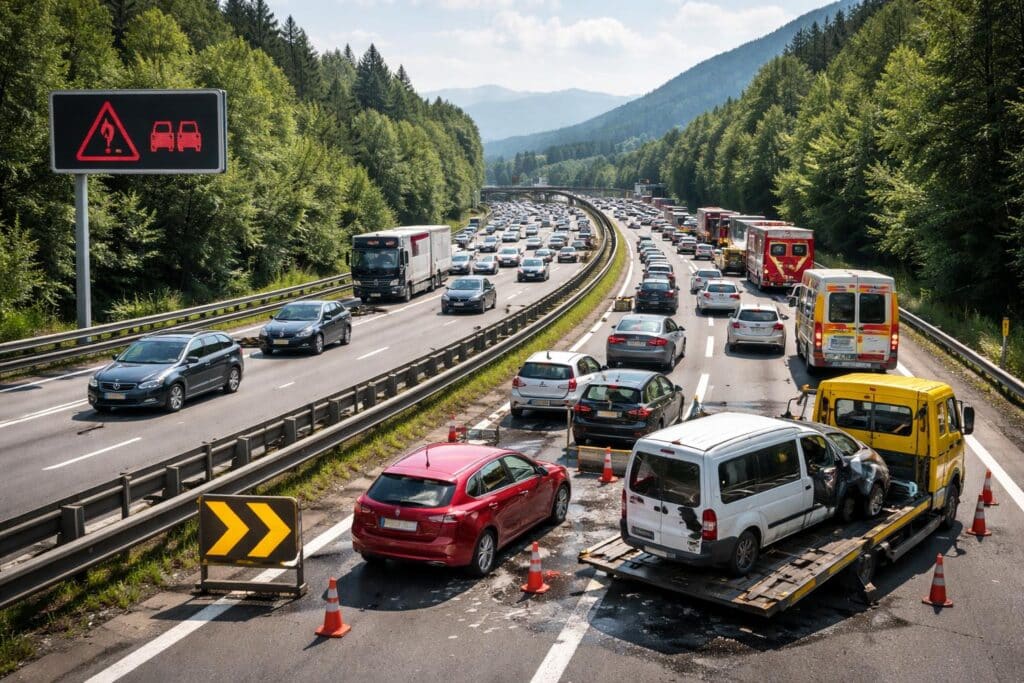 A2 Süd Autobahn, Klagenfurt Richtung Graz