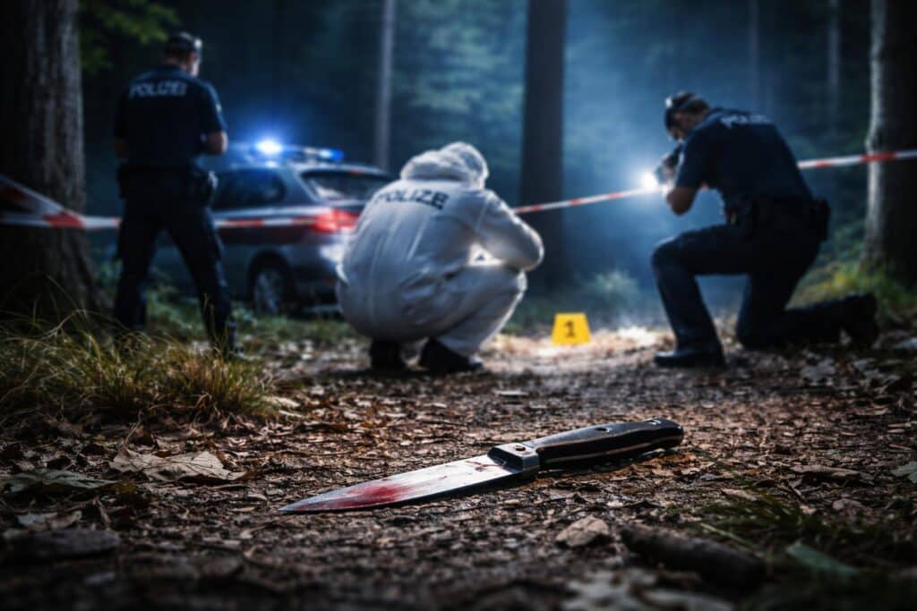 Verdacht der schweren Körperverletzung - Messerstich