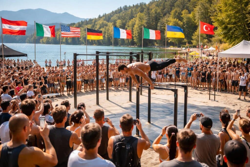 Athleten aus 16 Nationen kommen zu den Calisthenics Championships nach St. Kanzian