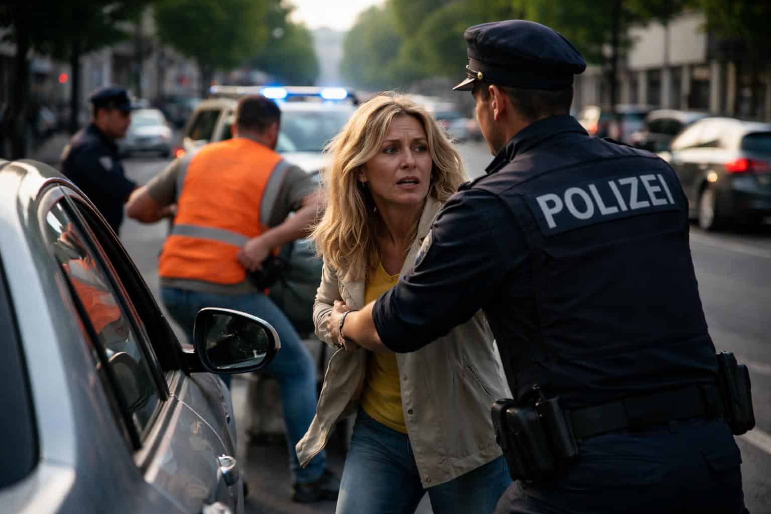 Frau auf offener Straße attackiert
