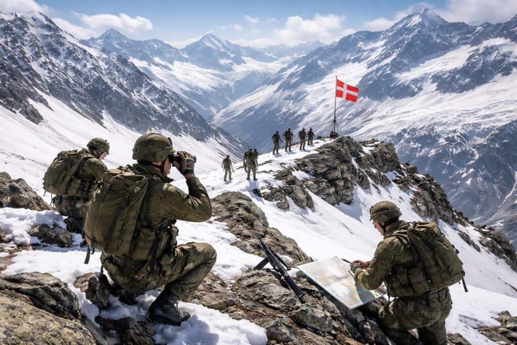Kärntner Soldaten üben im Hochgebirge
