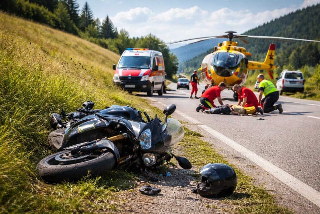 Verkehrsunfall mit Personenschaden im Bezirk Völkermarkt