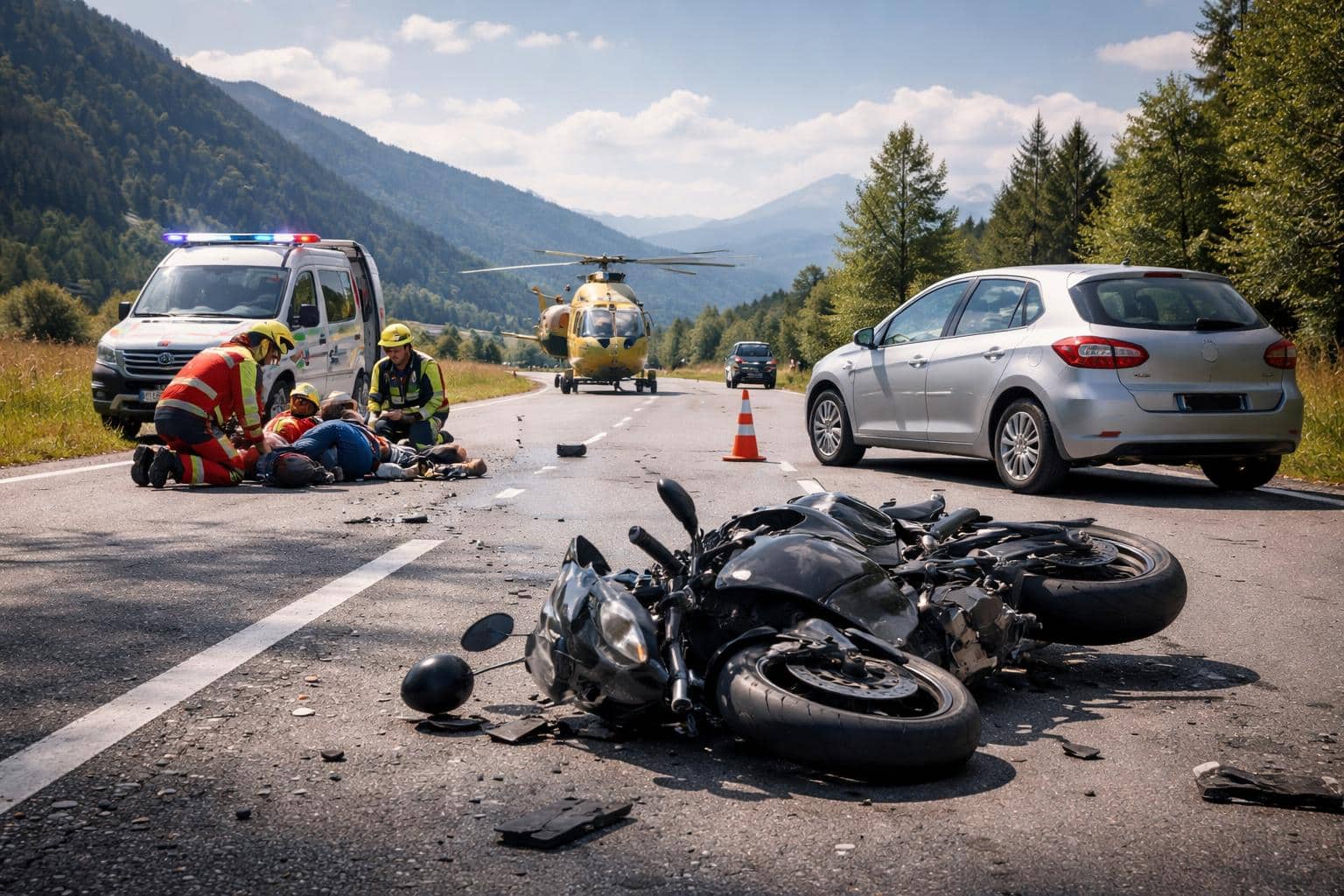 Verkehrsunfall mit Personenschaden