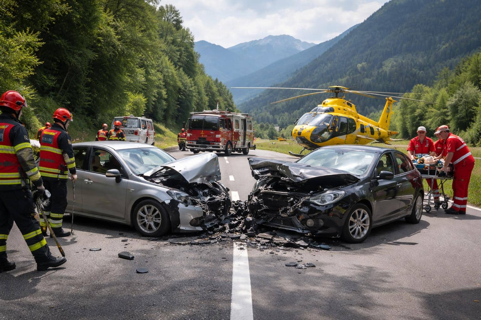 Verkehrsunfall mit Personenschaden