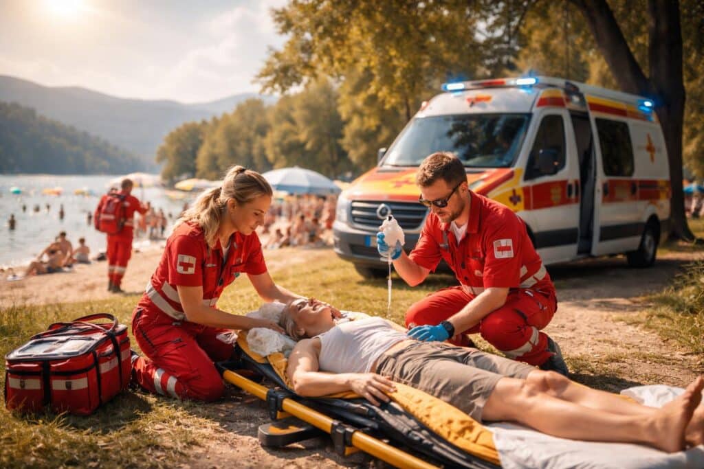 Hitzewelle: Schon 220 Hitze-Einsätze des Roten Kreuzes in Kärnten