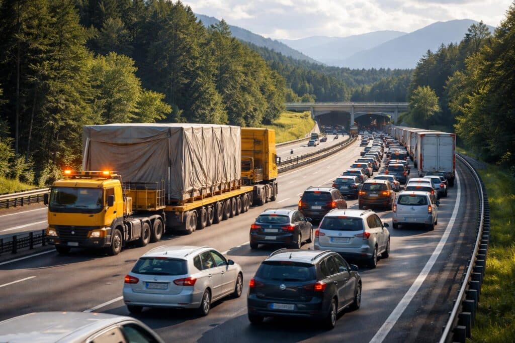 A2 Süd Autobahn, Graz Richtung Klagenfurt