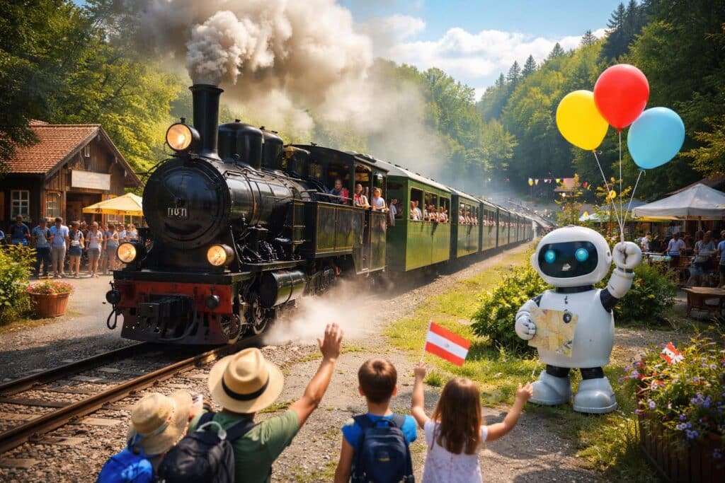 „Einsteigen bitte!“: Gurkthalbahn startet mit Sommerfest
