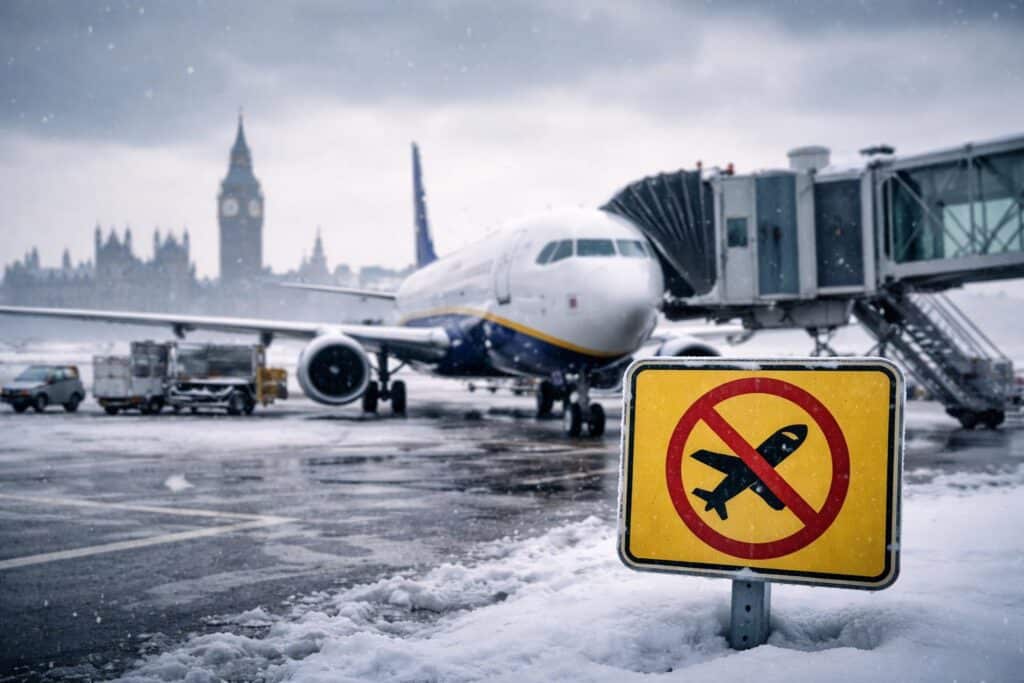 Ryanair streicht London-Flüge im Winter