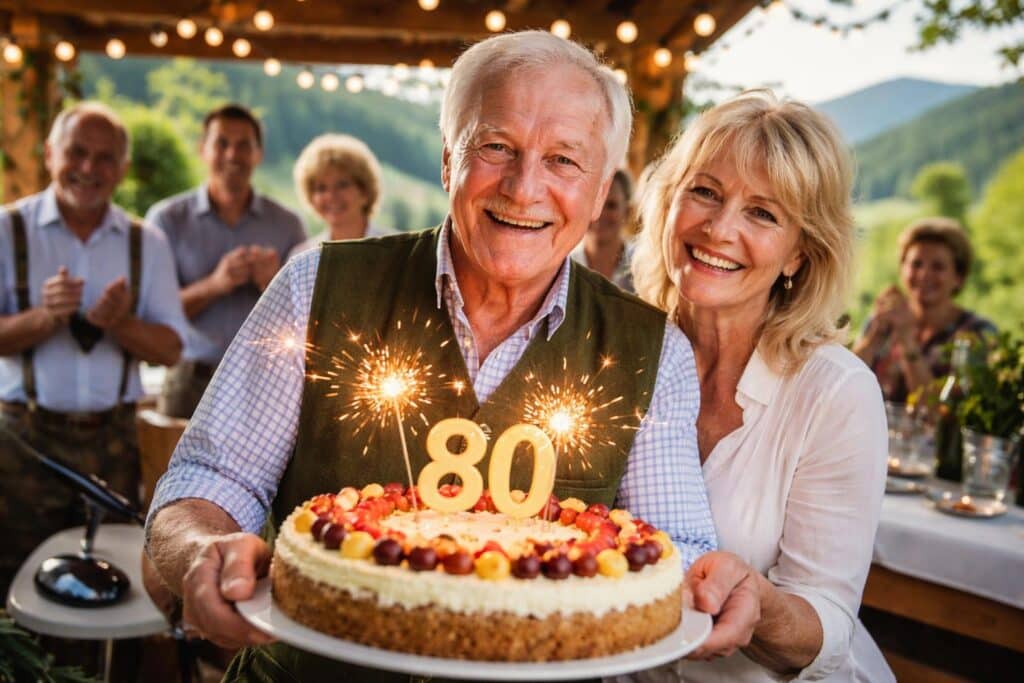 Sänger feierte seinen 80. Geburtstag