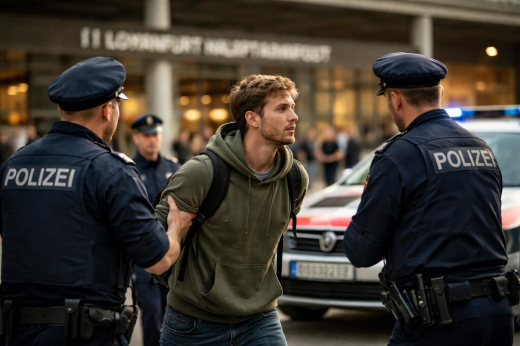 Mann schlug Polizeibeamten ins Gesicht