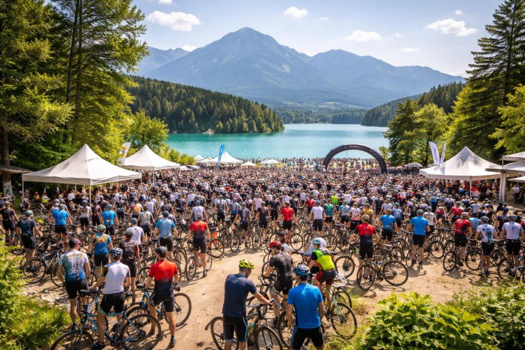 Rosa200 brachte über 600 Radsportbegeisterte an den Faaker See