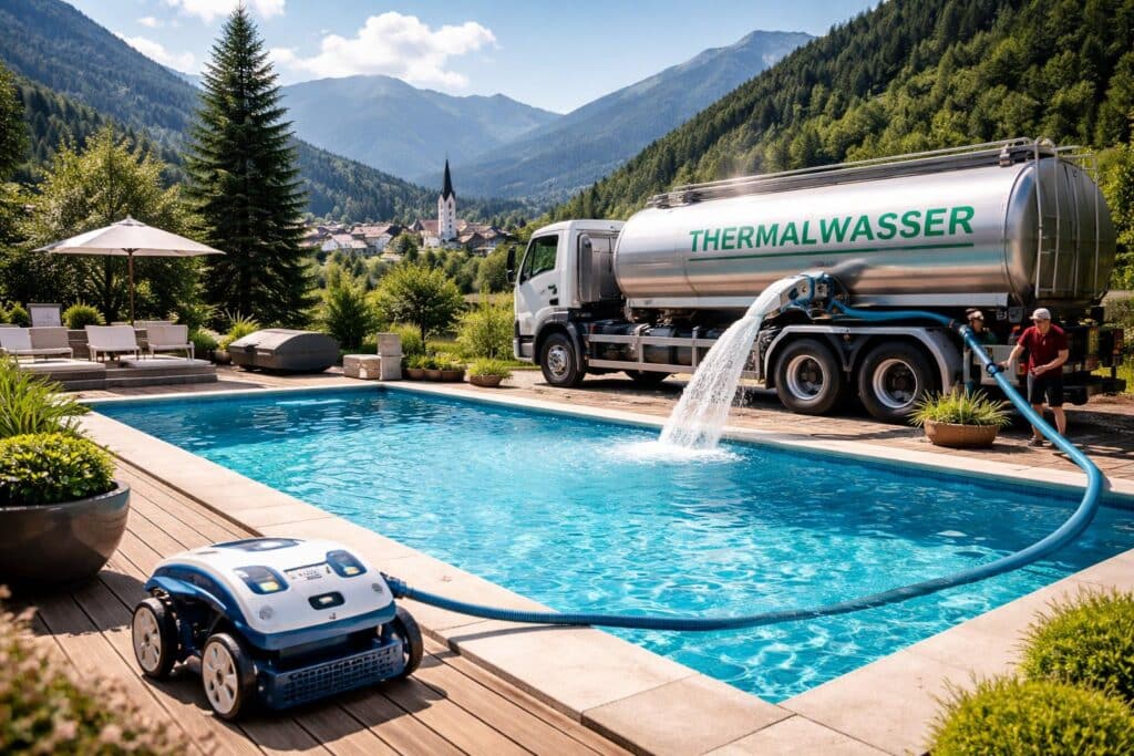 Thermalwasser für private Pools