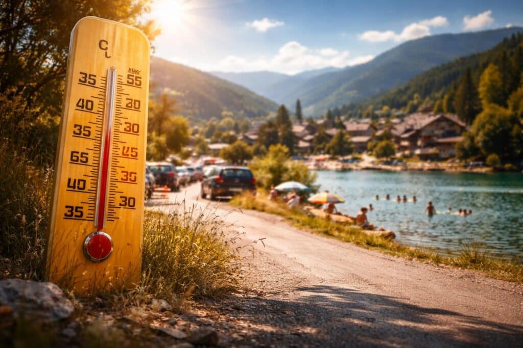 35,1 Grad: Kärnten erlebte seinen ersten „Wüstentag“ des Jahres