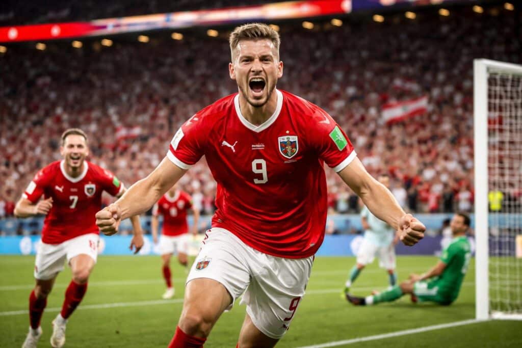 Nun wartet Spanien: Last-Minute-Tor von Kalajdzic!