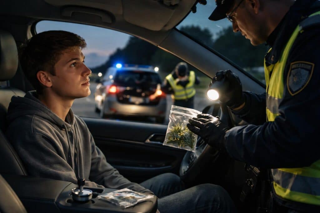 Drogenlenker ohne Führerschein unterwegs