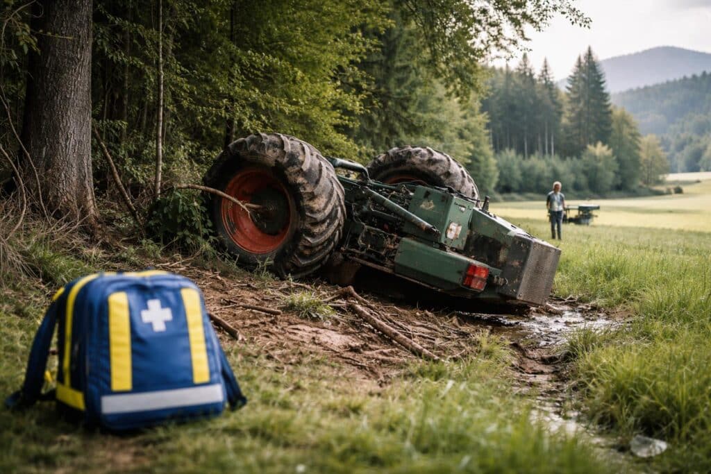 56-Jähriger starb bei Traktorunfall