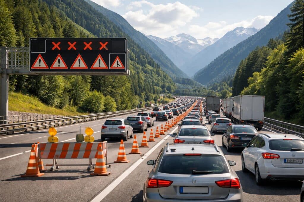 A10 Tauern Autobahn, Villach Richtung Salzburg