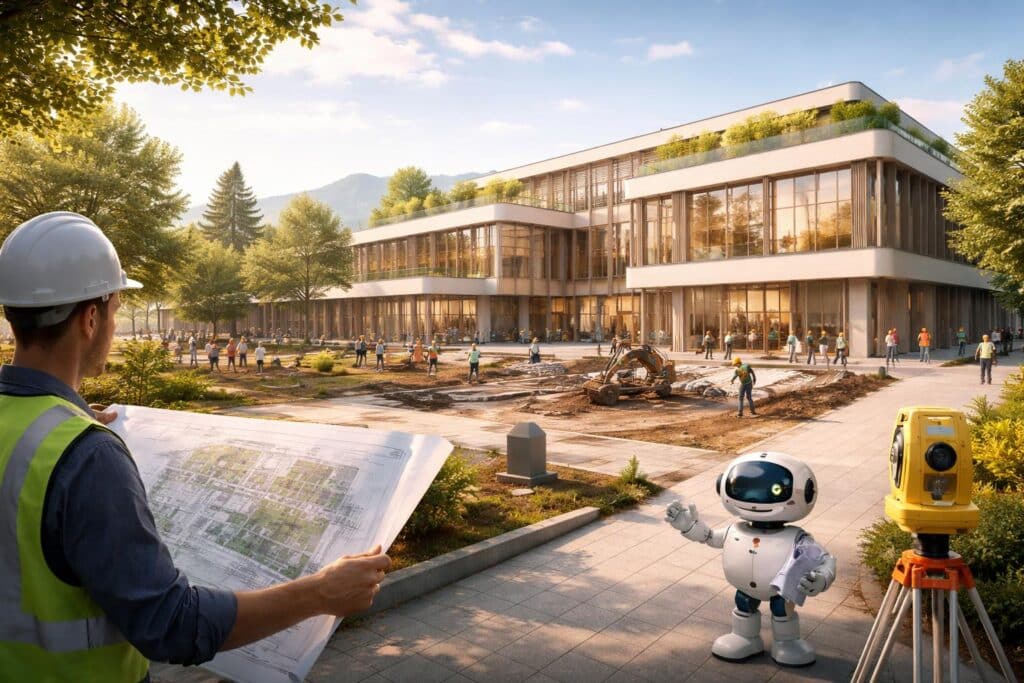 Bildungscampus wird umgebaut