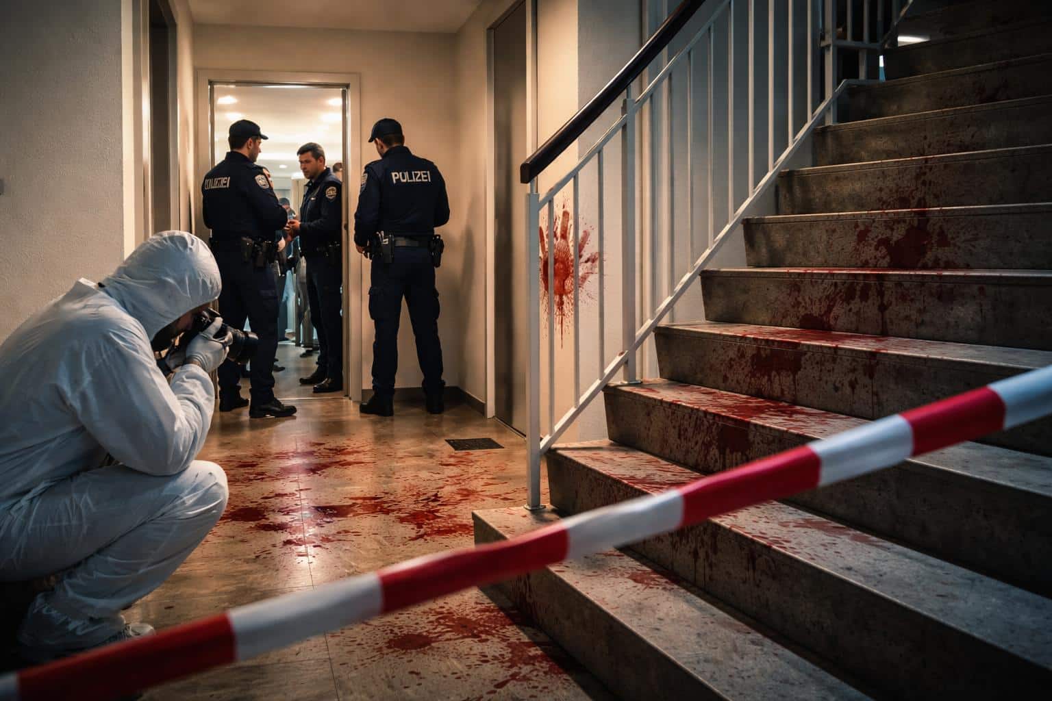 Mord in Kärnten: „Das ganze Stiegenhaus war voller Blut.“