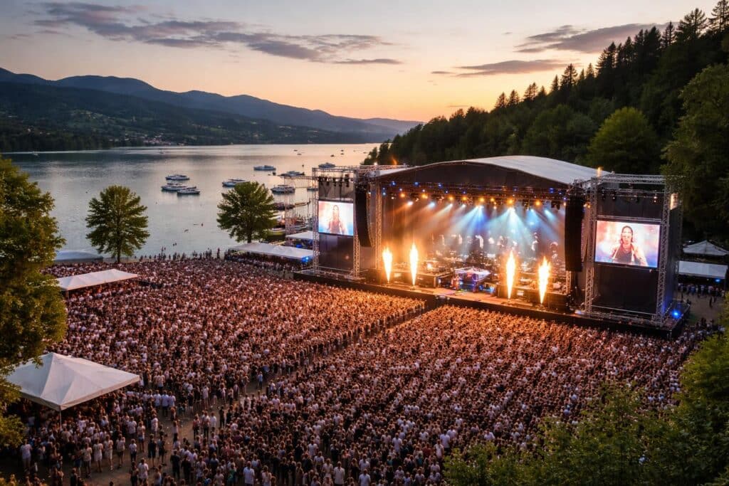 Wörthersee-Ostbucht wird wieder zur Bühne für Stars