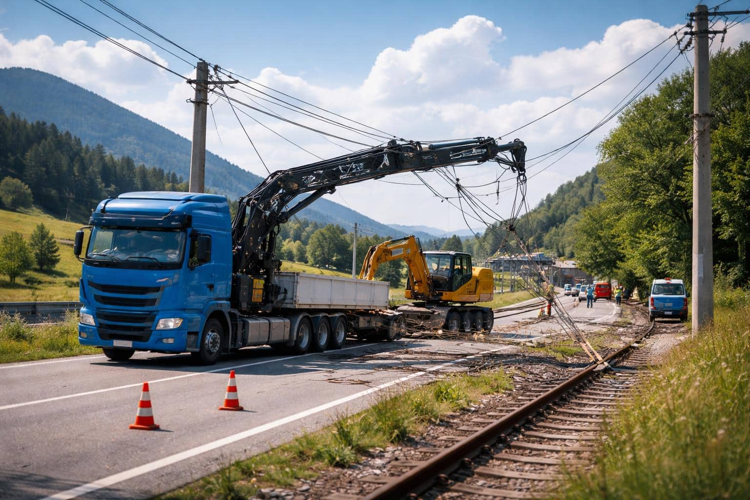 Verkehrsunfall mit Sachschaden im Bezirk Wolfsberg