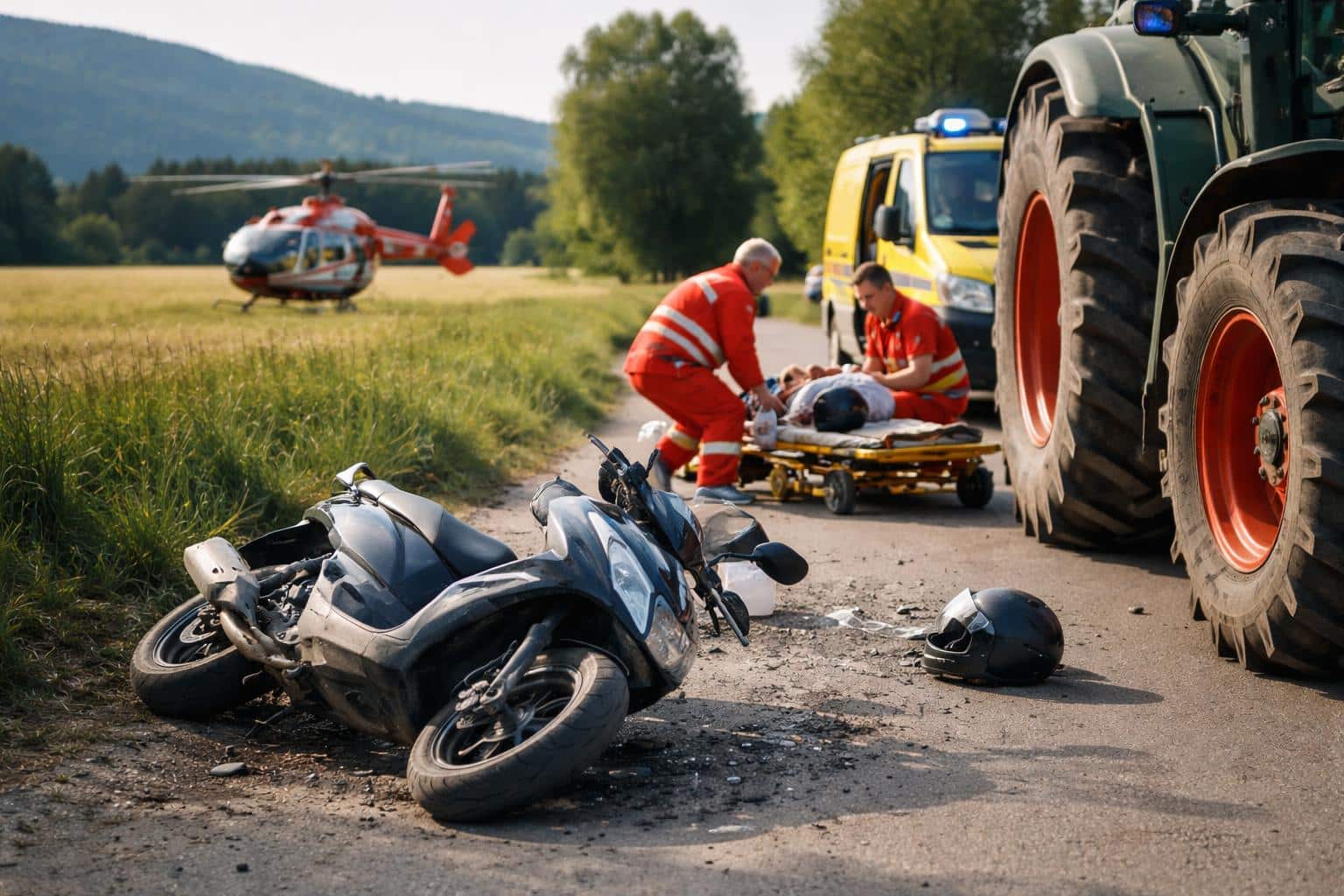 Verkehrsunfall mit Personenschaden im Bezirk Klagenfurt