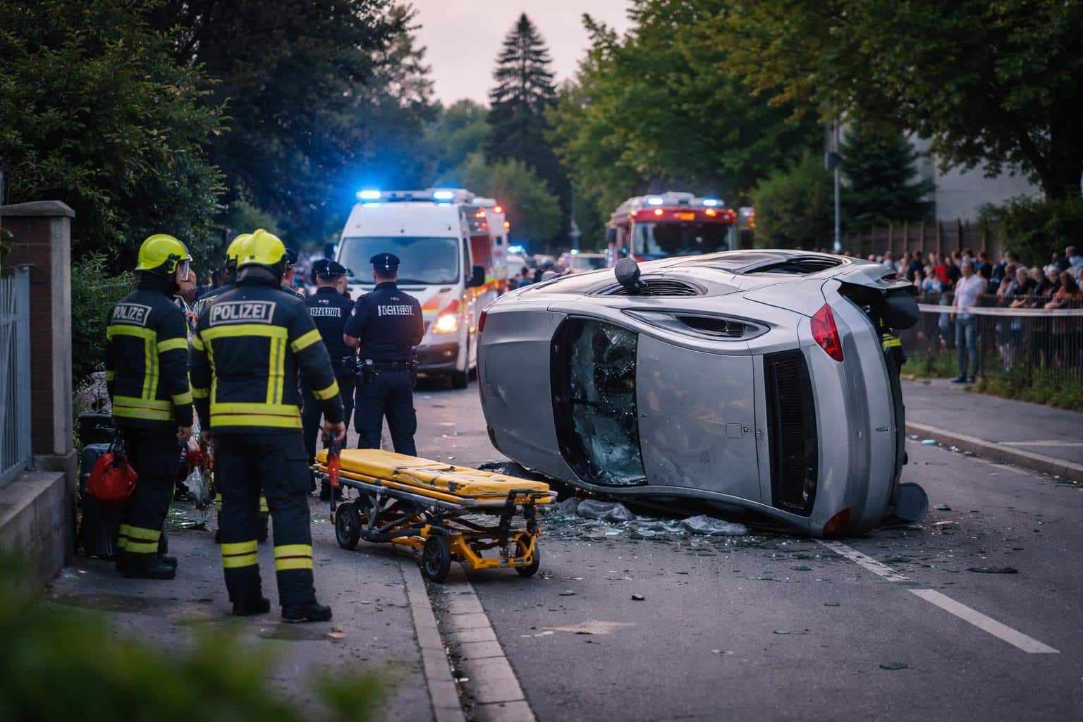 Verkehrsunfall mit Personenschaden in Klagenfurt