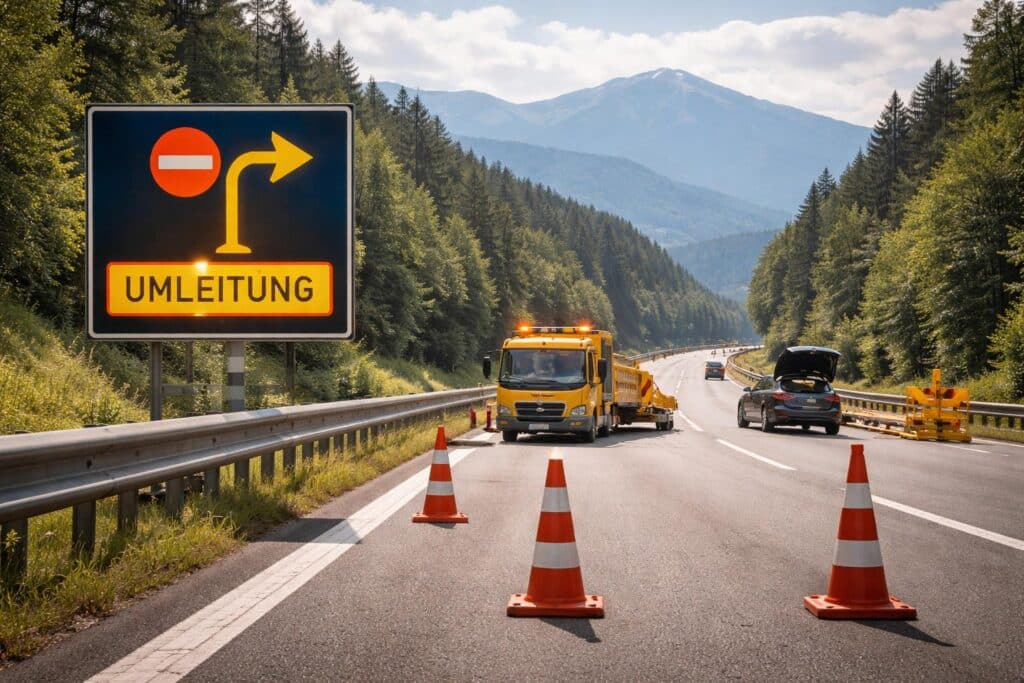 A2 Süd Autobahn, Klagenfurt Richtung Graz