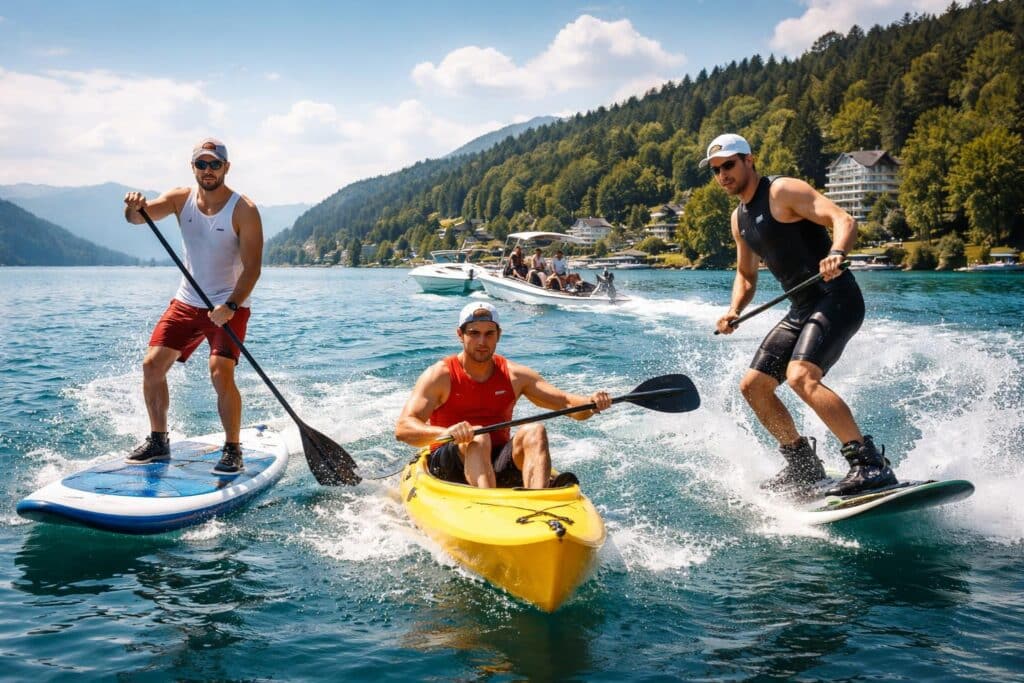 ÖSV-Stars trainieren am Wörthersee