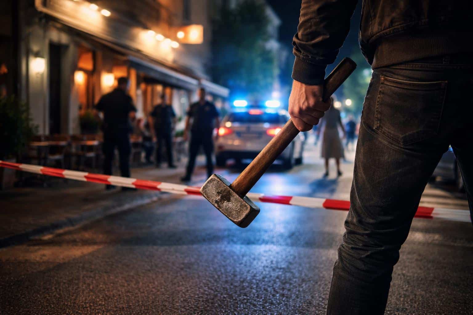 Mann schlägt Wirt nieder und verfolgt Frau