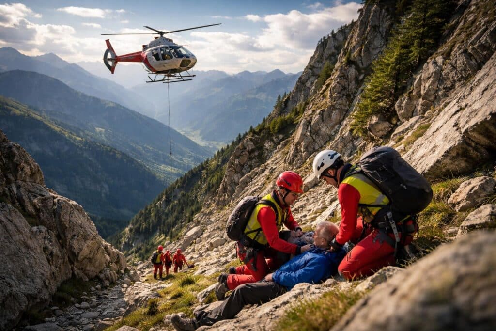 80-Jähriger bei Wanderung abgestürzt
