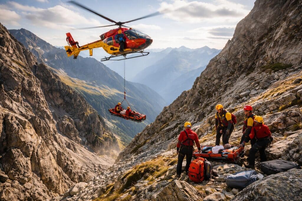 Schwerer Alpinunfall in der Kreuzeckgruppe