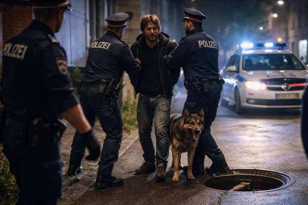 Verdacht der gefährlichen Drohung und des Widerstands gegen die Staatsgewalt