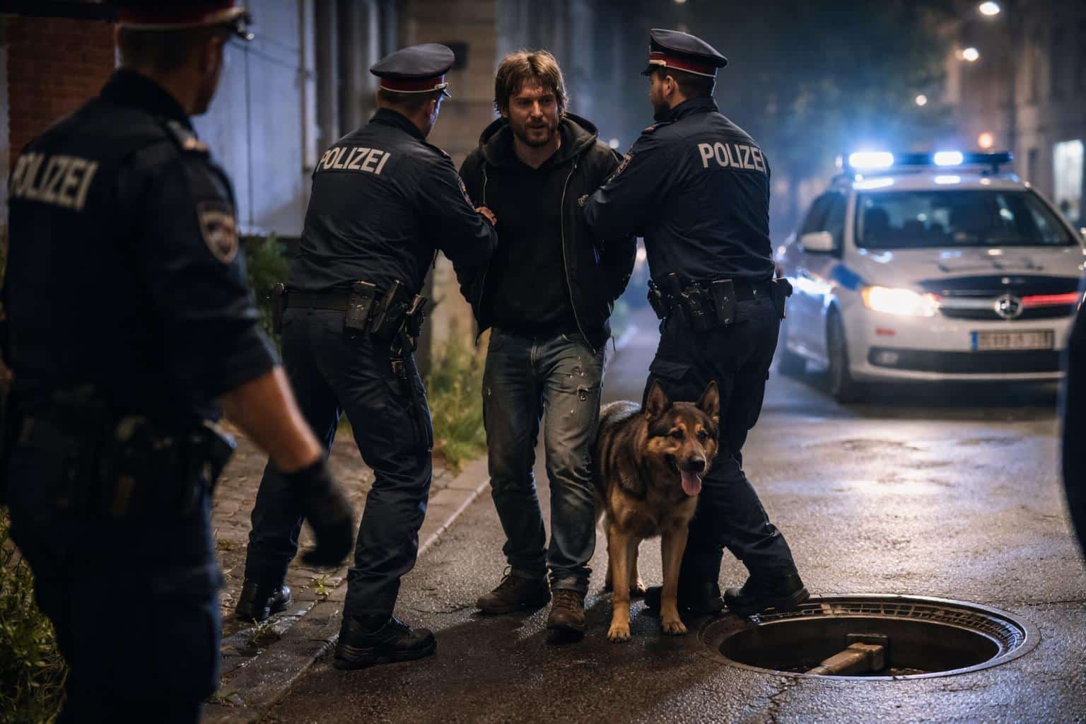 Verdacht der gefährlichen Drohung und des Widerstands gegen die Staatsgewalt
