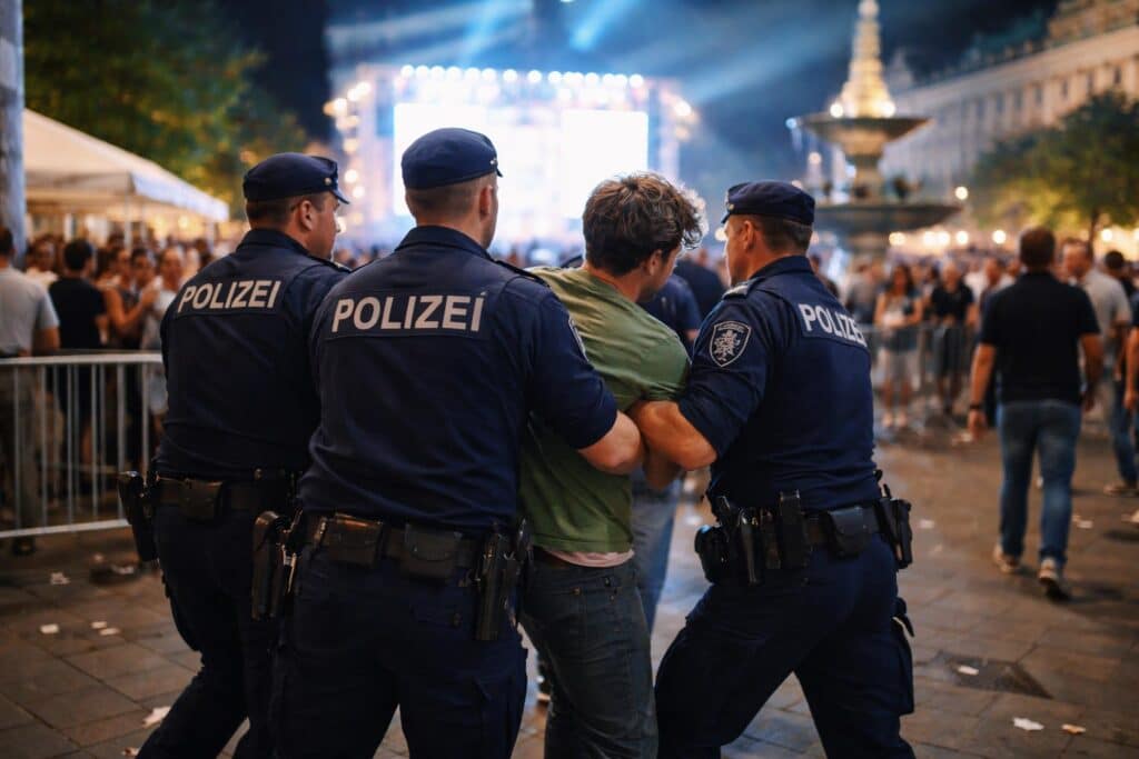 Verdacht der schweren Körperverletzung und des Widerstands gegen die Staatsgewalt
