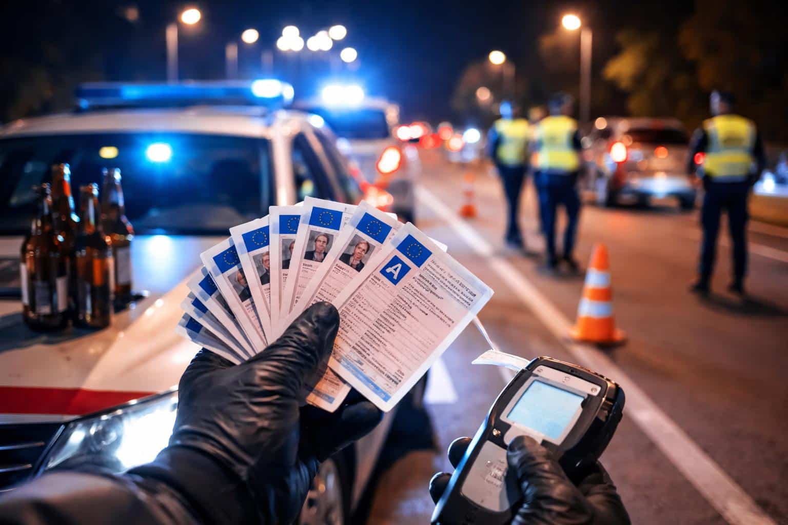 So viele Führerscheine wurden in Kärnten in der Nacht abgenommen