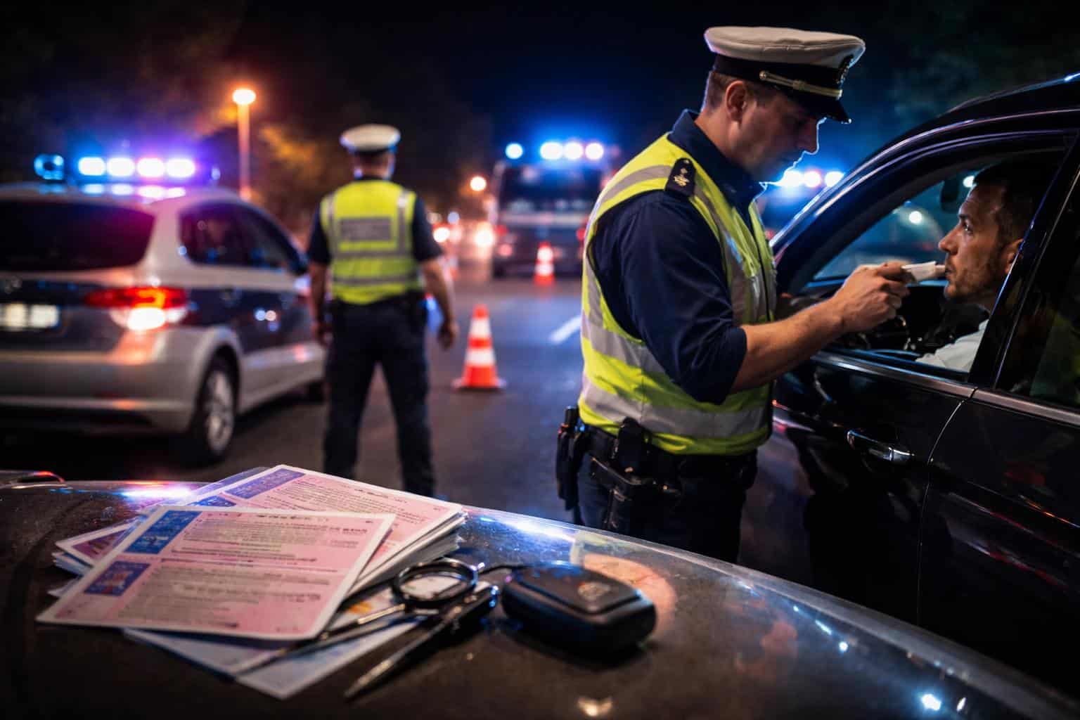 Alkohol und Drogen: 38 Führerscheine weg