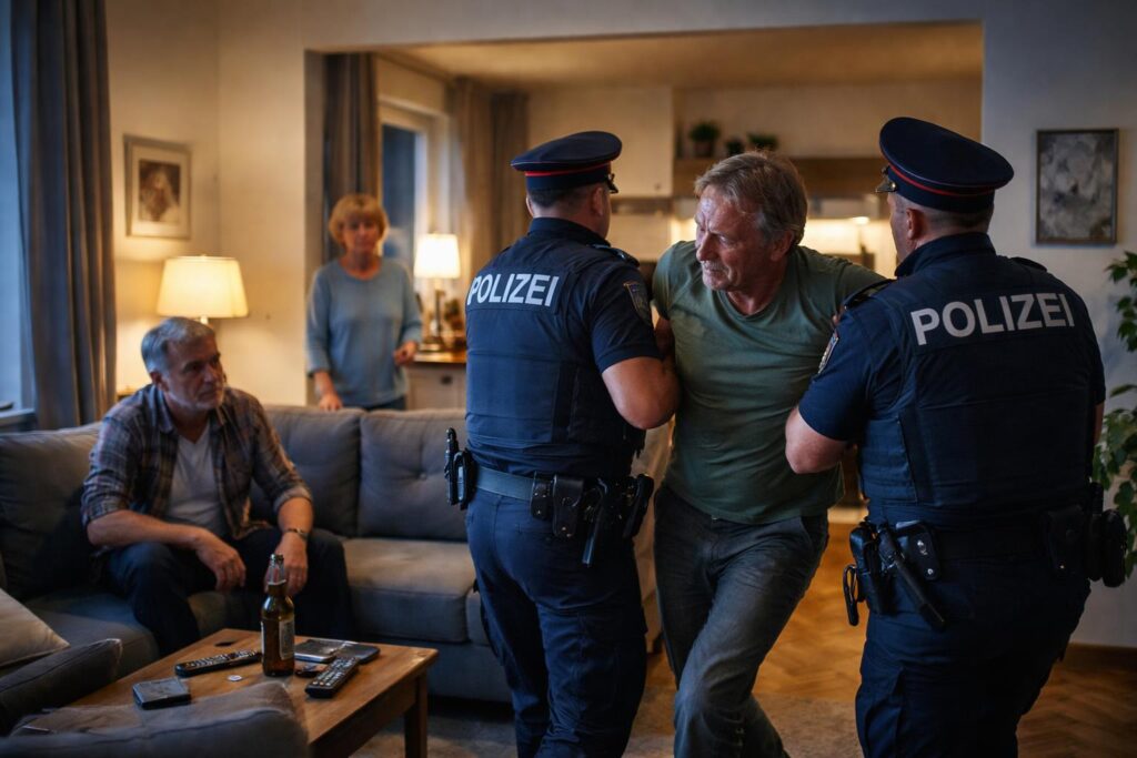 Streit ums Fernsehprogramm endet mit Festnahme