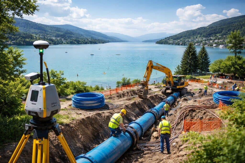 Wörthersee: Leitungssystem wird saniert