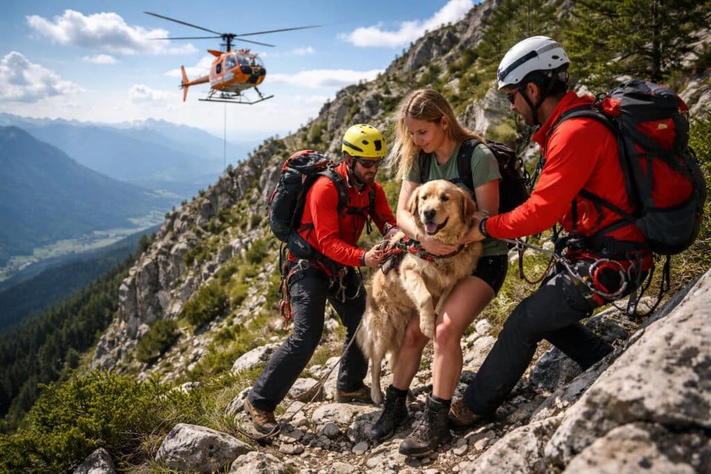 18-Jährige musste mit ihrem Hund vom Mittagskogel gerettet werden