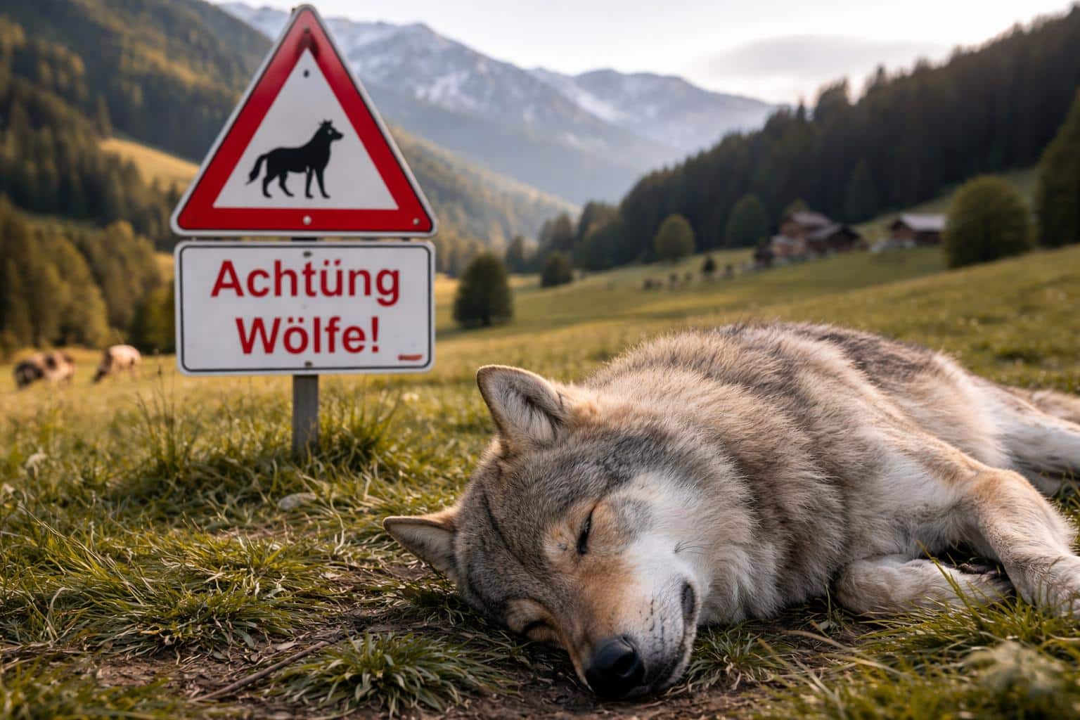 April bis Juni: Fünf Wölfe erlegt
