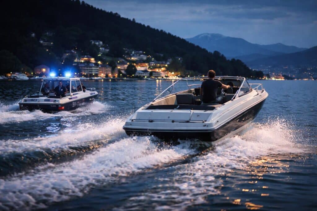Velden: Betrunkener Motorbootlenker flüchtete über den Wörthersee
