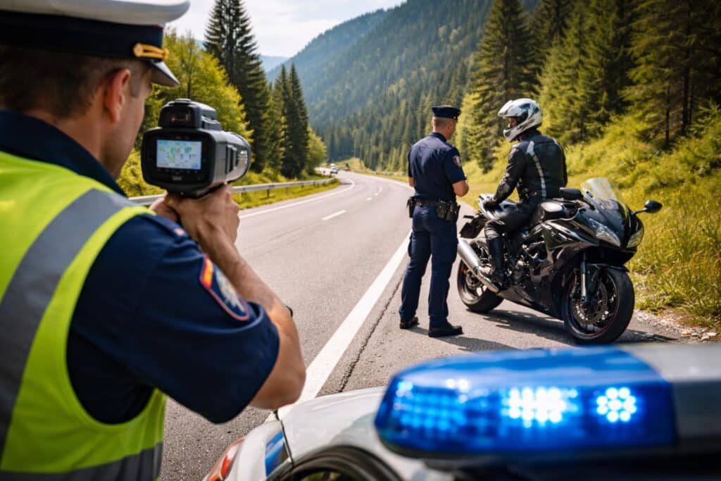 Motorradlenker mit 140 km/h gemessen