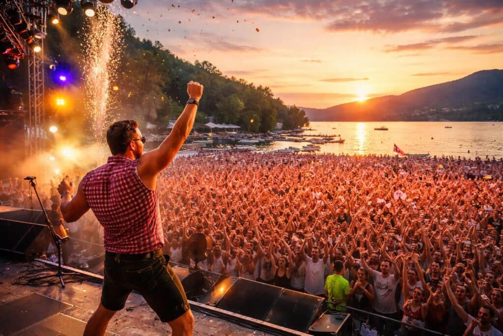 Andreas Gabalier Konzert: 10 Sekunden (und deutlich mehr) Lebensfreude am Wörthersee