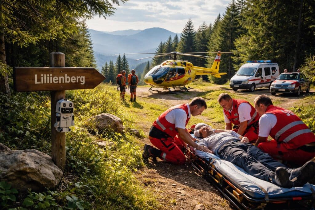 Medizinischer Notfall: Einsatz nahe Lilienberg