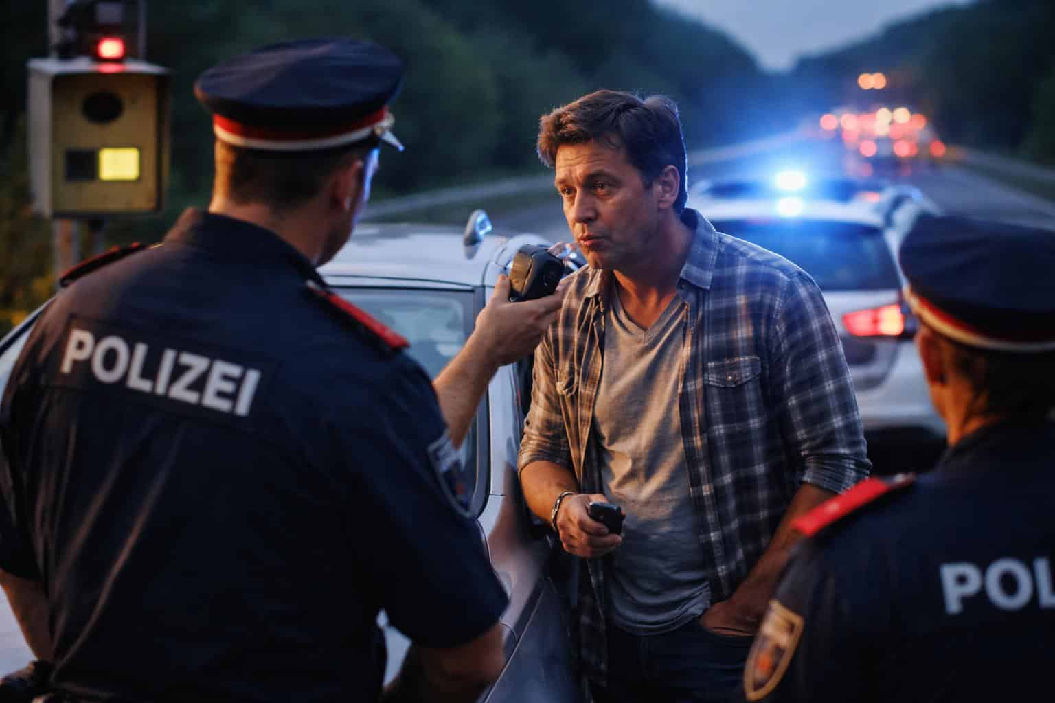 Kärntner Alkolenker überraschte Polizei mit kurioser Ausrede