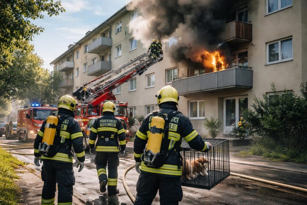 Wohnungsbrand in Klagenfurt