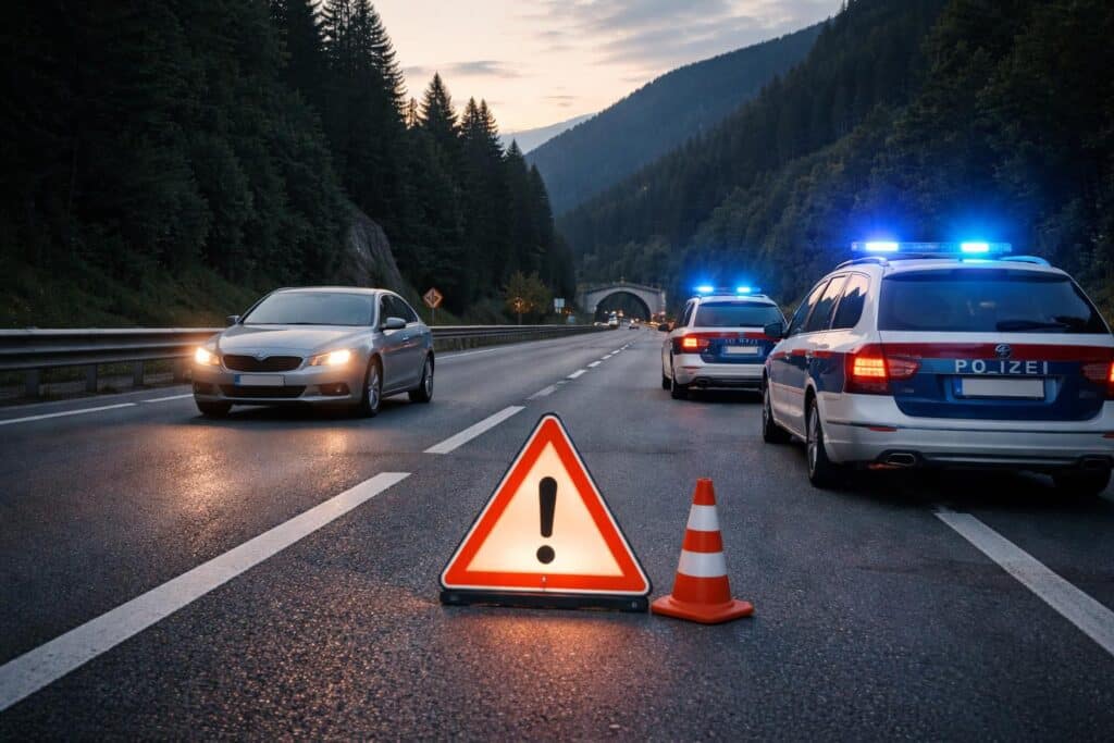 Fahrlässige Gemeingefährdung auf der A11
